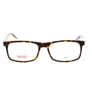 HUGO HG 1004 Eyeglasses HAVANA CRYSTAL/Clear demo lens-AmbrogioShoes