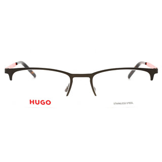 HUGO HG 1019 Eyeglasses Matte Grey/Clear demo lens-AmbrogioShoes