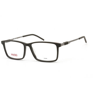 HUGO HG 1102 Eyeglasses Grey Ruthenium / Clear Lens-AmbrogioShoes