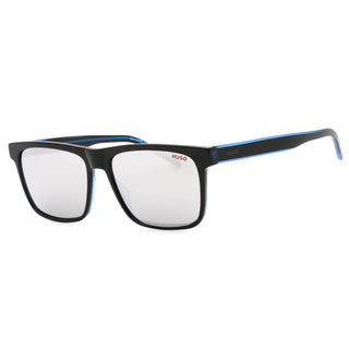 HUGO HG 1242/S Sunglasses BLACK BLUE / EXTRA WHITE ML-AmbrogioShoes
