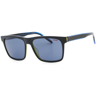 HUGO HG 1242/S Sunglasses BLUE YELLOW / BLUE-AmbrogioShoes