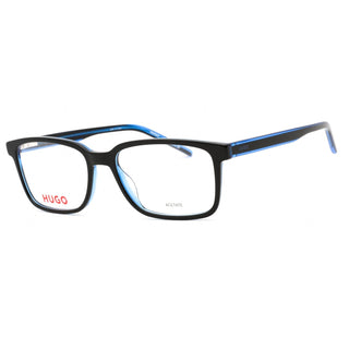 HUGO HG 1245 Eyeglasses BLK BLUE/Clear demo lens-AmbrogioShoes