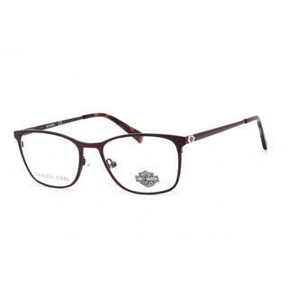 Harley Davidson HD0552 Eyeglasses Matte Violet / Clear Lens-AmbrogioShoes