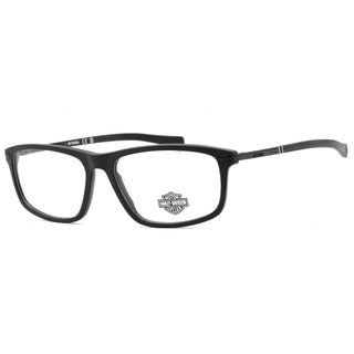Harley Davidson HD0980 Eyeglasses matte black/clear demo lens-AmbrogioShoes