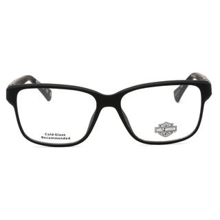 Harley Davidson HD0981 Eyeglasses matte black / clear demo lens-AmbrogioShoes