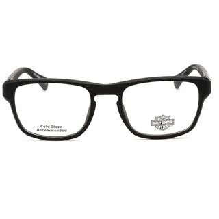 Harley Davidson HD0983 Eyeglasses matte black / clear demo lens-AmbrogioShoes