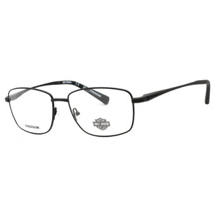 Harley Davidson HD9023 Eyeglasses matte black / clear demo lens-AmbrogioShoes