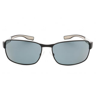 Hugo Boss 0569/P/S Sunglasses Matte Black / Grey Green Polarized-AmbrogioShoes