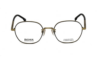 Hugo Boss 1109/F Eyeglasses Gold Black / Clear demo lens-AmbrogioShoes