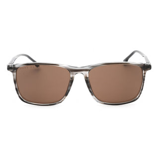 Hugo Boss BOSS 1046/S/IT Sunglasses Grey Horn / Brown-AmbrogioShoes