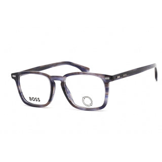 Hugo Boss BOSS 1368 Eyeglasses Blue Havana / Clear Lens-AmbrogioShoes