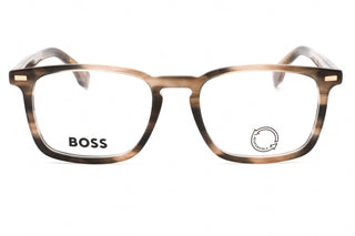 Hugo Boss BOSS 1368 Eyeglasses GREY BROWN/Clear demo lens-AmbrogioShoes