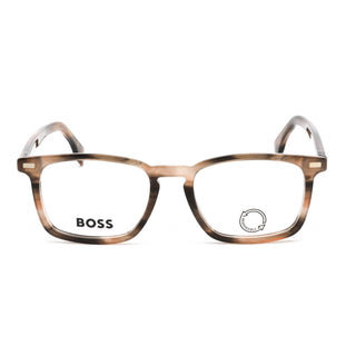 Hugo Boss BOSS 1368 Eyeglasses Grey Brown / Clear Lens-AmbrogioShoes