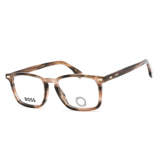 Hugo Boss BOSS 1368 Eyeglasses Grey Brown / Clear Lens-AmbrogioShoes