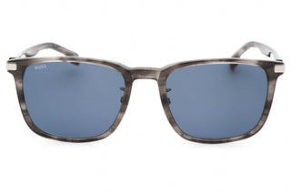 Hugo Boss BOSS 1406/F/SK Sunglasses GREY HORN / BLUE-AmbrogioShoes