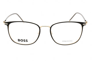 Hugo Boss BOSS 1431 Eyeglasses BLACK GOLD BLACK/Clear demo lens Unisex-AmbrogioShoes