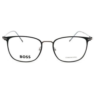 Hugo Boss BOSS 1431 Eyeglasses Matte Blue Dark Ruthenium / Clear Lens-AmbrogioShoes