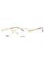 0AOZ 00 - Matte Gold / Clear Lens