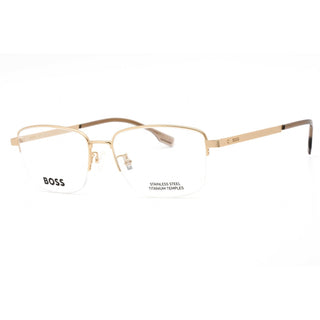 Hugo Boss BOSS 1474/F Eyeglasses Matte Gold / Clear Lens-AmbrogioShoes