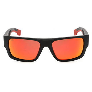 Hugo Boss BOSS 1498/S Sunglasses Matte Black Red / Orange Mirror-AmbrogioShoes