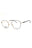 0RHL 00 - GOLD BLACK/Clear demo lens