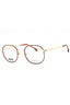 00NR 00 - Gold Brown Havana/Clear demo lens