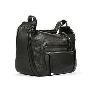 JP Tods Handbag JP Tod's Mercer Black Leather Bag (TD1717)-AmbrogioShoes