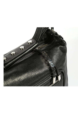 JP Tods Handbag JP Tod's Mercer Black Leather Bag (TD1717)