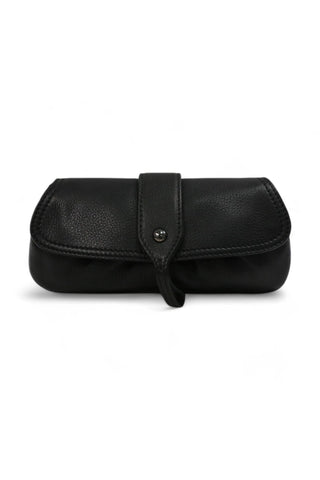 JP Tods Leather Evening Handbag Black (TD1743)
