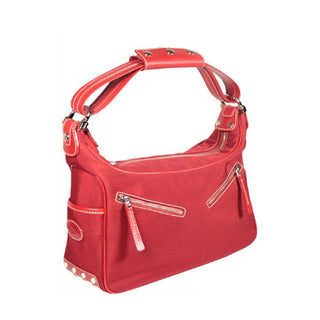 JP Tods handbag Leather & Micro Handbag Miky Zip Piccola Red (TD1737)-AmbrogioShoes