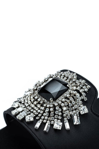 SUPERGLAMOUROUS Jupiter Satin Sandal