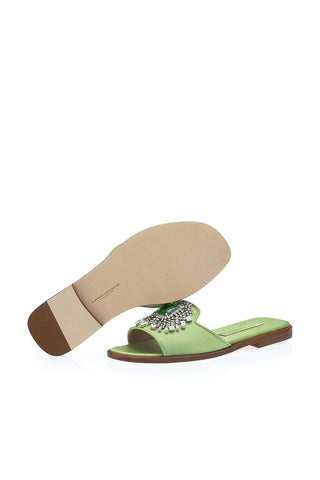 SUPERGLAMOUROUS Jupiter Satin Sandal