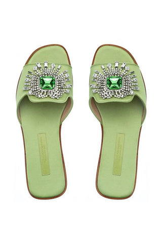 SUPERGLAMOUROUS Jupiter Satin Sandal