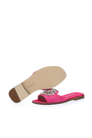 SUPERGLAMOUROUS Jupiter Satin Sandal