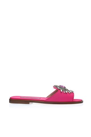 SUPERGLAMOUROUS Jupiter Satin Sandal