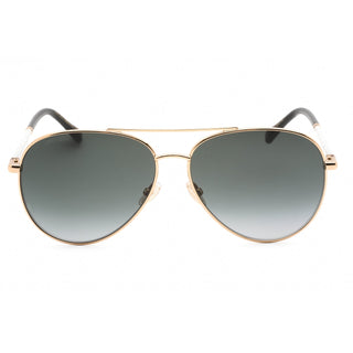 Jimmy Choo DEVAN/S Sunglasses Gold Black / Dark Grey Gradient-AmbrogioShoes