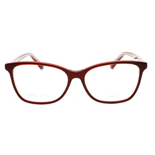 Jimmy Choo JC377 Eyeglasses BURGU PRL / Clear Lens-AmbrogioShoes