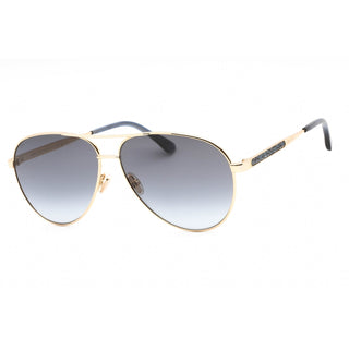 Jimmy Choo JIMENA/S Sunglasses Gold Blue / Grey Shaded-AmbrogioShoes
