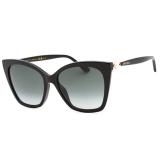Jimmy Choo RUA/G/S Sunglasses BLACK/GREY SHADED-AmbrogioShoes