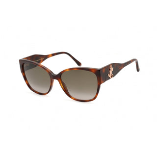 Jimmy Choo SHAY/S Sunglasses Havana / Brown Gradient-AmbrogioShoes