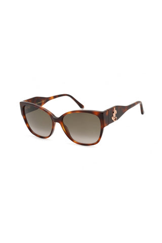 Jimmy Choo SHAY/S Sunglasses Havana / Brown Gradient Women's