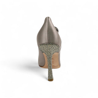 Jimmy Choo Satin Crystalized Pumps (JCWCRY07)-AmbrogioShoes