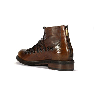 Jo Ghost 1356 Buffalo Leather Boots (JG5303)-AmbrogioShoes
