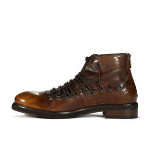 Jo Ghost 1356 Men's Shoes Buffalo Leather Boots (JG5303)-AmbrogioShoes