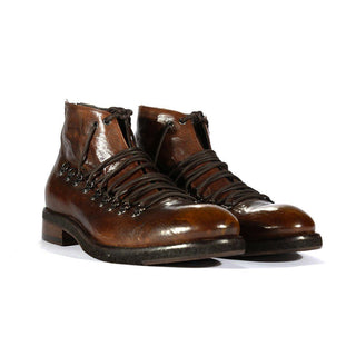 Jo Ghost 1356 Men's Shoes Buffalo Leather Boots (JG5303)-AmbrogioShoes