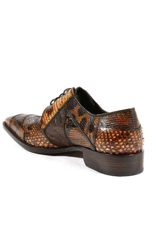 Jo Ghost 1732M Embossed Leather Derby