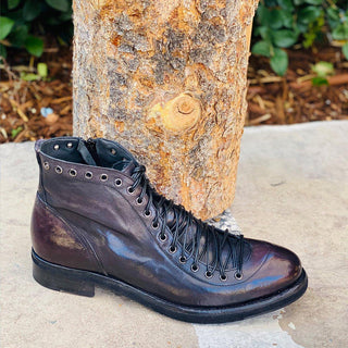 Jo Ghost 1838 Buffalo Leather Ankle Boots (JG5300)-AmbrogioShoes