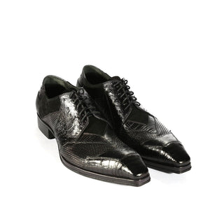 Jo Ghost 2028 Multi Material Derby (JG5305)-AmbrogioShoes