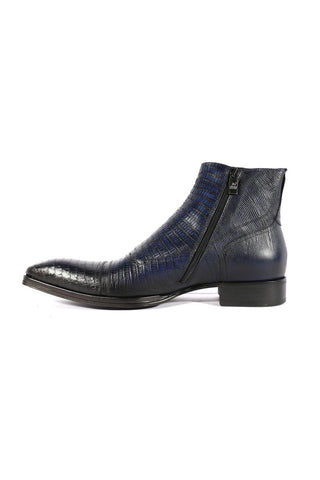 Jo Ghost 2379 Lizard Embossed Calf-Skin Leather Boots (JG5313)
