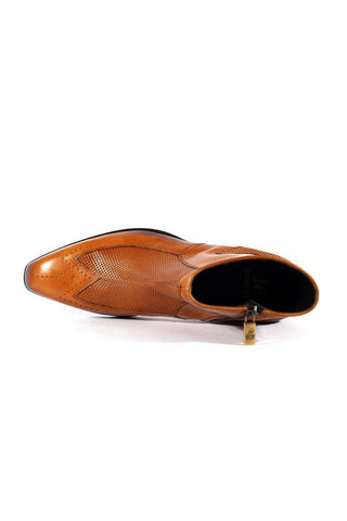 Jo Ghost 2516 Leather Wingtip Ankle Boot